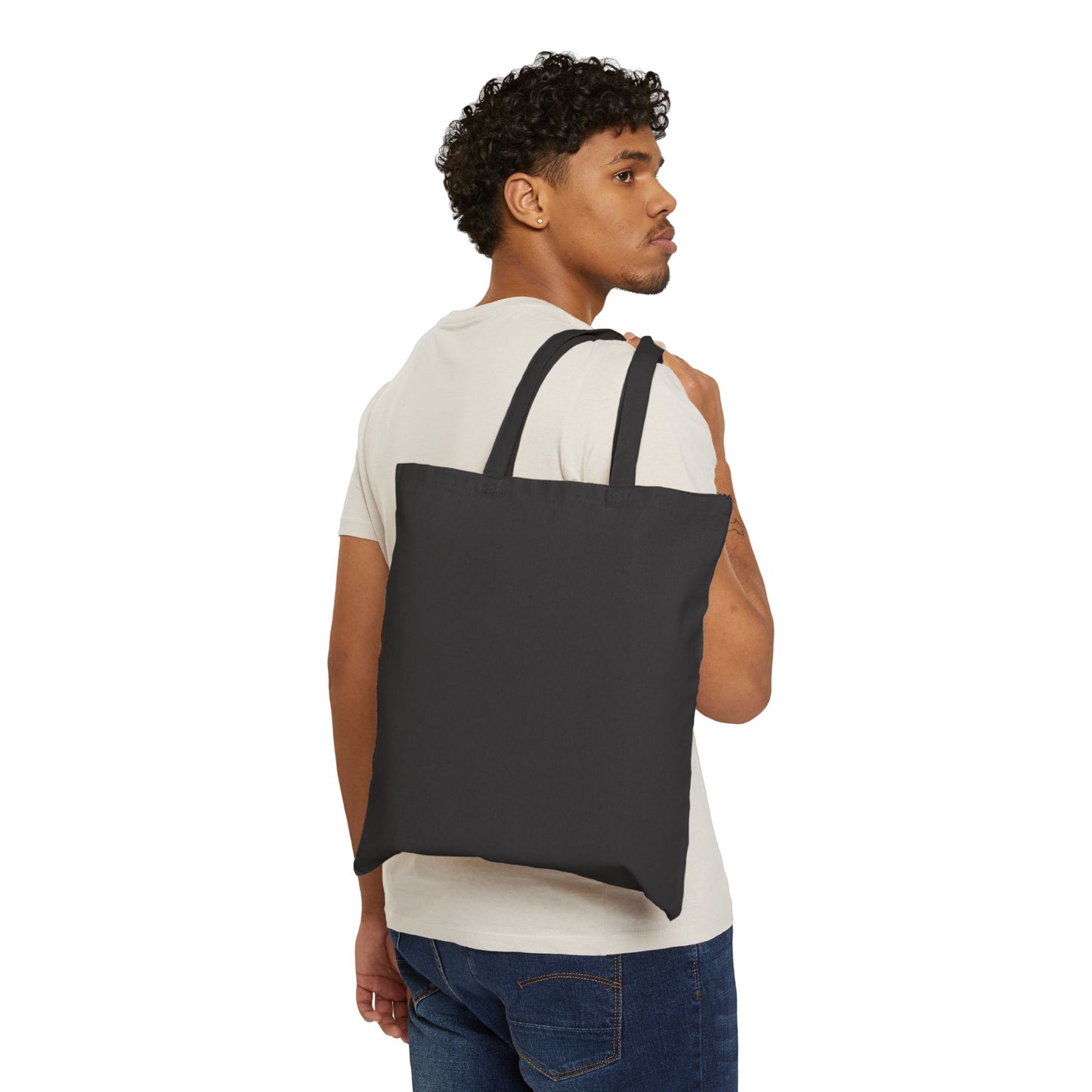 Headless Horseman Halloween Tote Bag - Pumpkin Jack-O'-Lantern Canvas Tote