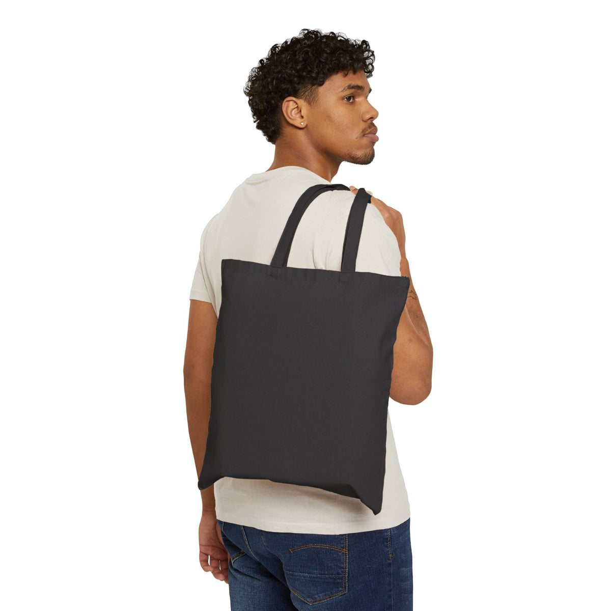 Headless Horseman Halloween Tote Bag - Pumpkin Jack-O'-Lantern Canvas Tote