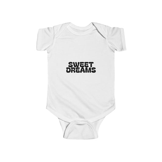 Sweet Dreams Baby Bodysuit — Cute Infant Sleepwear Onesie