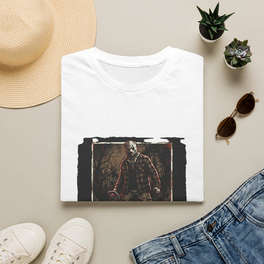 Backwoods Slasher T-Shirt — Horror Graphic Tee for Fans